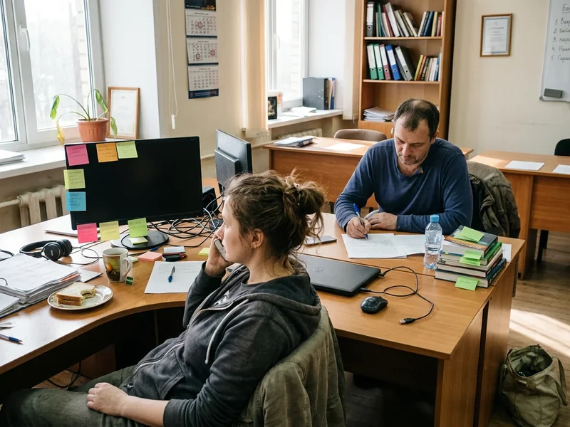 Рабочее пространство учебного центра